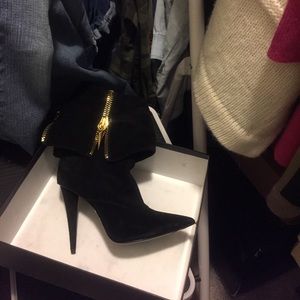 Women Black Stiletto Boots